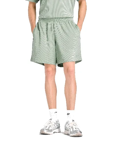 Spodenki męskie New Balance MB61V17CAAR – zielone