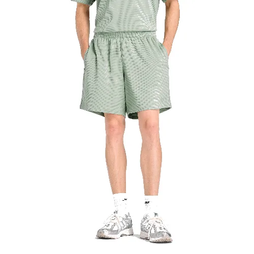 Spodenki męskie New Balance MB61V17CAAR – zielone