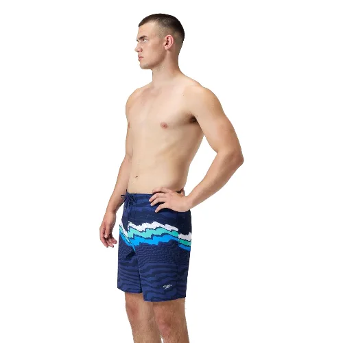 Spodenki szorty męskie kąpielowe Speedo Stripe Flex BoardShort