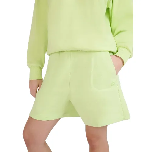 SPODENKI UNISEX 4F DRESOWE BAWEŁNIANE SPORTSTYLE KRÓTKIE KOLOR ZIELONY