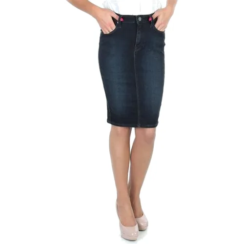 Spódnica Lee Velvet Blue 38CSWOO