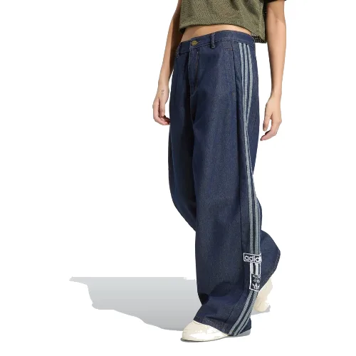 SPODNIE ADIBREAK MID RISE WIDE LEG DENIM