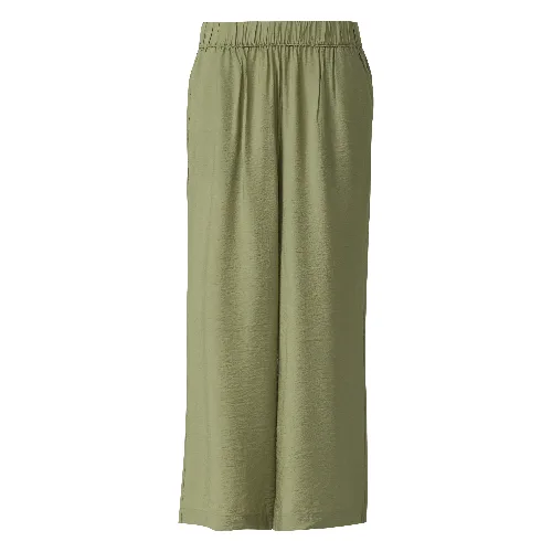 Spodnie culottes z mieszanki wiskozy