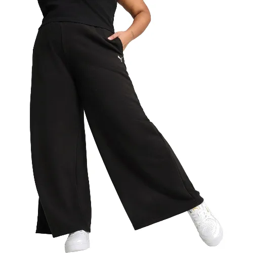 Spodnie damskie Puma Wardrobe Ess Relaxed Wide Leg Sweatpants