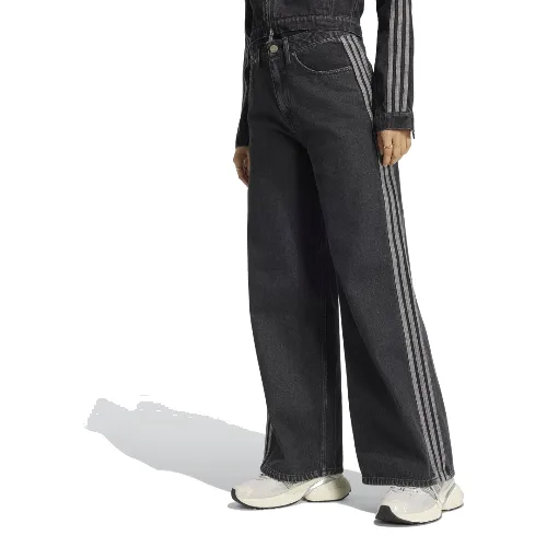 Spodnie High Rise Wide Leg Denim