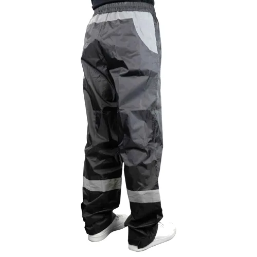 Spodnie przeciwdeszczowe rowerowe Waterproof o wysokiej widoczności