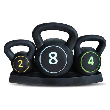 SPORTINATOR "Power" Kettlebell 2 kg 4 kg 8 kg 3 szt.