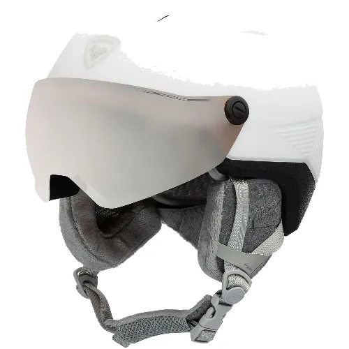Sporty zimowe Kaski Rossignol Fit Visor Impacts Womens Kask Narciarski - S-M...