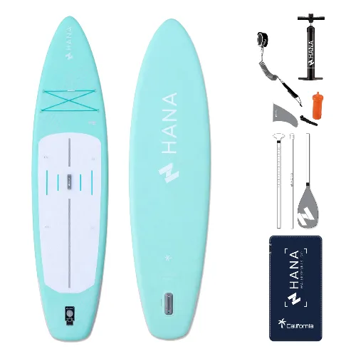 Stand-Up Paddle HANA 11'2 California Pack Kolor Miętowy