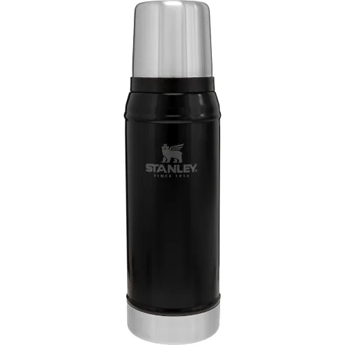 Stanley 1913 Izolowany próżniowo termos - 0,75L - CLASSIC LEGENDARY BOTTLE Fitness i nawodnienie 1 ct Czarny