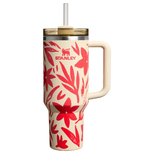 Stanley 1913 Kubek ze słomką - 1,18L - THE QUENCHER H2.0 FLOWSTATE™ TUMBLER Fitness i nawodnienie 1 ct Nude