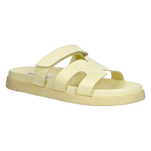 Steve Madden klapki damskie skórzane Missile