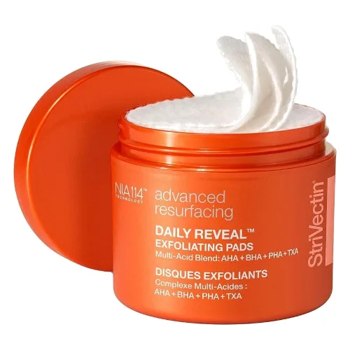 StriVectin Advanced Resurfaciong Daily Reveal™ Exfoliating Pads Przybory do oczyszczania twarzy 1 ct