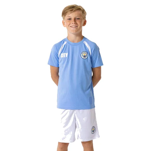 Strój domowy Manchester City dla dzieci