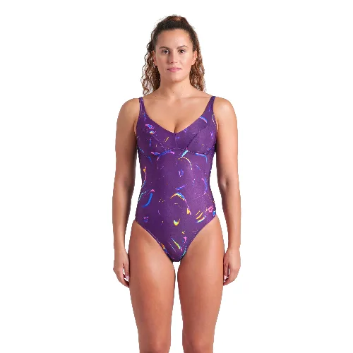 Strój kąpielowy damski Arena Abyss Swimsuit U Back