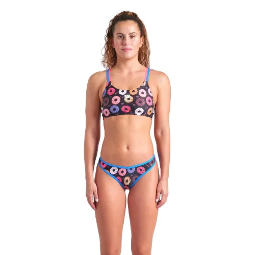 Strój Kąpielowy Damski Arena Donuts Bikini Bandeau