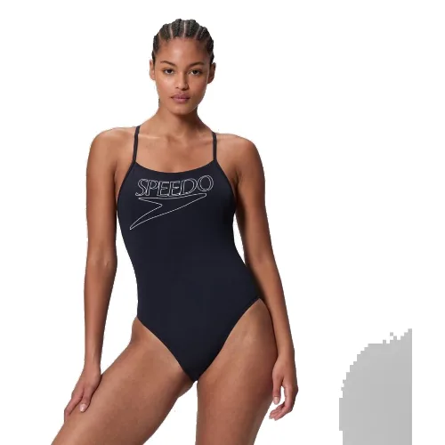 Strój kąpielowy damski Speedo End+ Logo Thin Strap