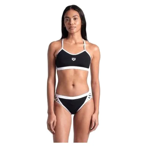 Strój kąpielowy dwuczęściowy damski Arena Icons Bikini Cross Back Solid