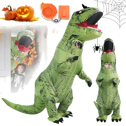 Strój Spodnie Nadmuchiwany Dmuchany Dinozaur Dino Dla Dorosłych 155-190CM