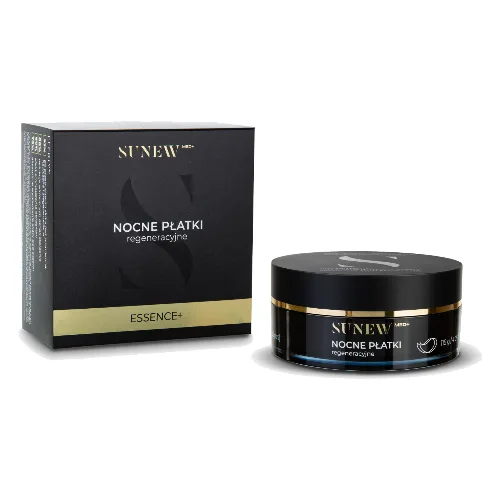 SunewMed+ ESSENCE+ Nocne Regenerujące Płatki pod Oczy 60 szt