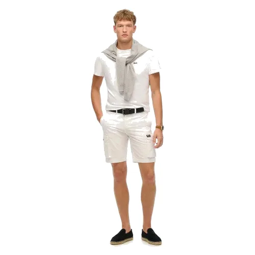 superdry Parachute Light Shorts - lekki ripstop - OPTIC