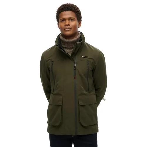 superdry Wiatrówka bez kaptura - Slim fit, podszewka mesh