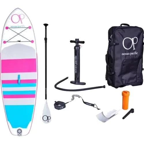 Surf SUP Ocean Pacific Venice All Round 8'6 SUP Deska Pompowana - Biały/Szary...