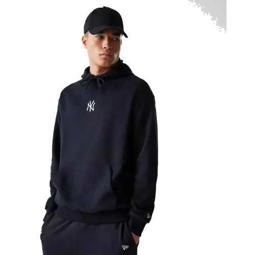 Sweat à Capuche Oversize MLB New York Yankees New Era Noir