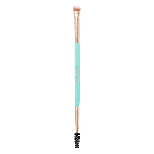Sweed Pędzel do brwi i eyelinera Pędzle do brwi 1 ct 08 Duo Brow & Liner Brush