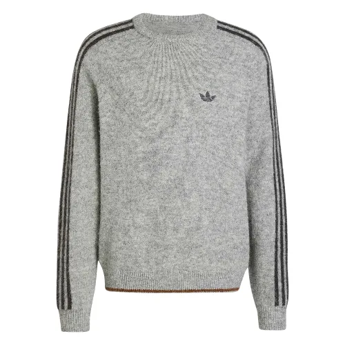 Sweter męski adidas 3-STRIPES szary KE4169