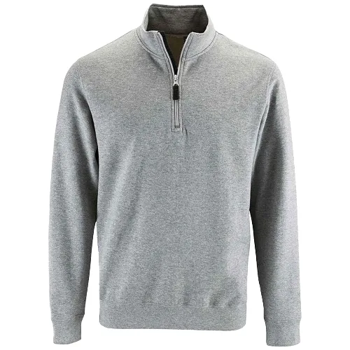 Sweter Męski Stan Zip Z Kołnierzem Stojącym