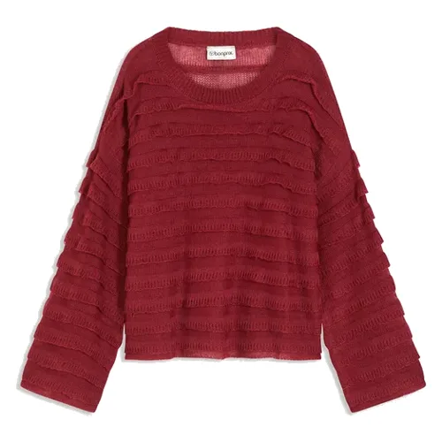 Sweter oversize, półprzezroczysty