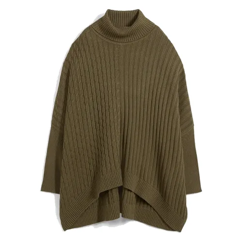 Sweter poncho oversize