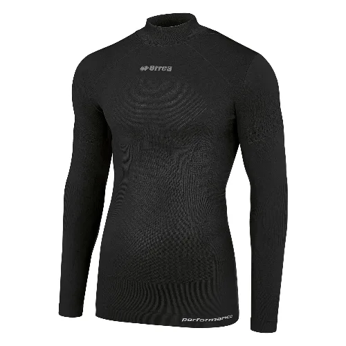 Sweter Termiczny Errea Daryl Ml Jr Czarny Dzieci