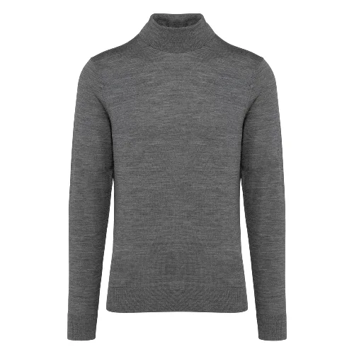 Sweter z merynosów z golfem Kariban Premium