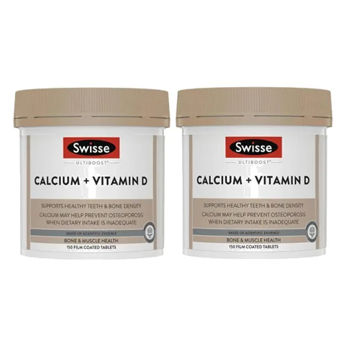 Swisse - Calcium + Vitamin D - 150 Tablets Duo Set