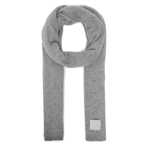 Szalik Calvin Klein Emblem LV04D8014G Szary