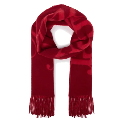 Szalik Tommy Hilfiger AW0AW19123 Czerwony