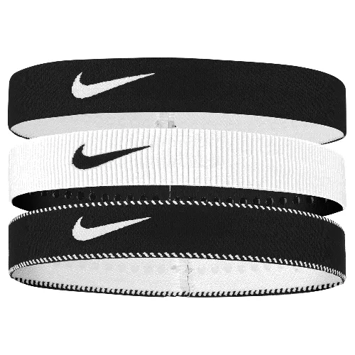 Szeroka opaska na głowę Nike Flex Classic (x3)