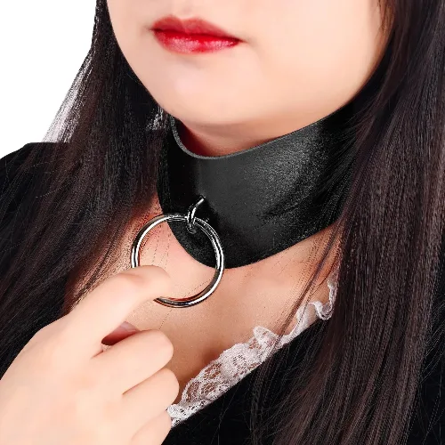 Szeroki choker - Czarny