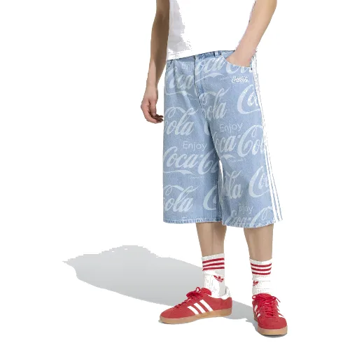 Szorty dżinsowe adidas x Coca-Cola Classic Sport