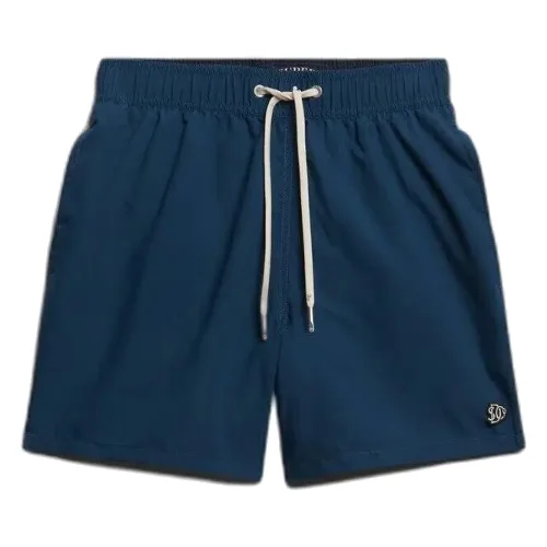 Szorty kąpielowe z haftowanym logo Superdry 15