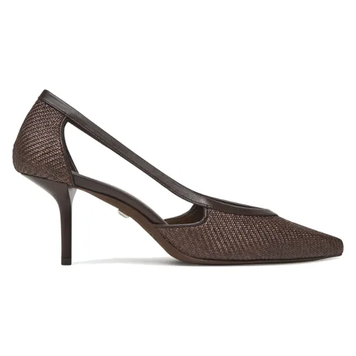 Szpilki Max Mara Strawpump 2514521312600 Brązowy
