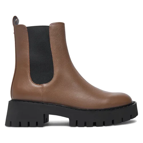 Sztyblety MICHAEL Michael Kors Asher 40F4ASFE5L Brązowy