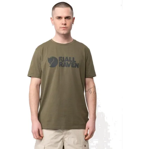 T-Shirt Fjall Raven T-Shirt Fjęllręven Logo M Dorosłych