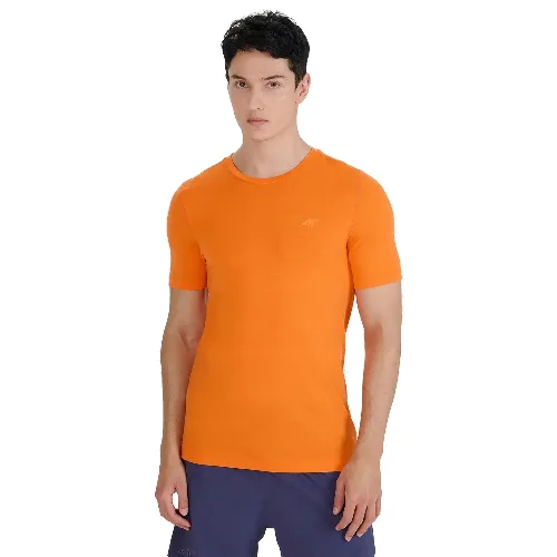 T-SHIRT MĘSKI 4F KOSZULKA DO BIEGANIA SZYBKOSCHNĄCA