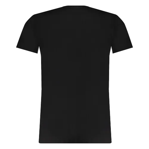 T-SHIRT MĘSKI Z KRÓTKIM RĘKAWEM TRUSSARDI CZARNY