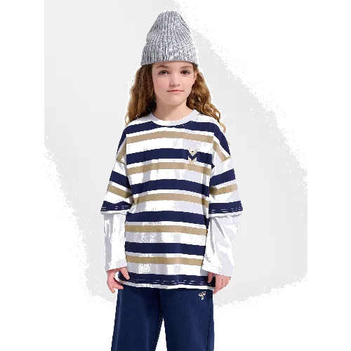 T-shirt z długim rękawem dla dziecka Hummel