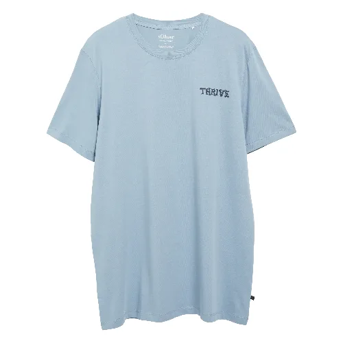 T-shirt z nadrukiem z przodu i z tyłu
