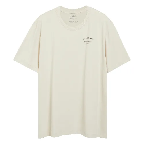 T-shirt z nadrukiem z przodu i z tyłu